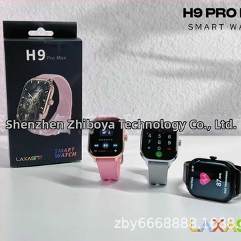 H9Promax pametni sat s Bluetooth pozivima, praćenje otkucaja srca, krvnog tlaka, zasićenja kisikom i praćenje sna