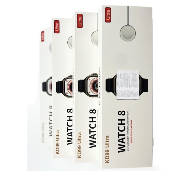 KD99 Ultra pametni sat s Bluetooth pozivima, praćenje otkucaja srca, brojanje koraka, praćenje sna, bežično punjenje