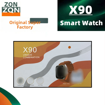 Set ceas inteligent X90 - ULTRA, cu suport pentru mai multe limbi, apel Bluetooth, monitorizare tensiune și oxigen, monitorizare somn, Android compatibil