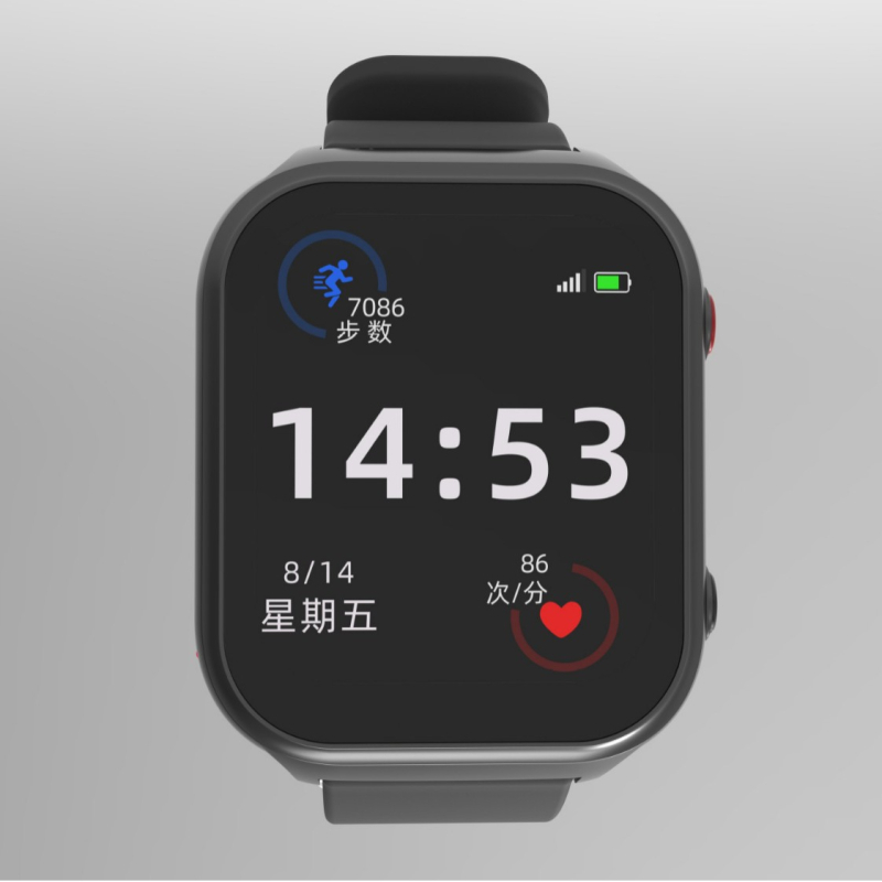 UWB смарт часовник с мониторинг на здравето, UWB позициониране, Bluetooth, гироскоп и брояч на стъпки