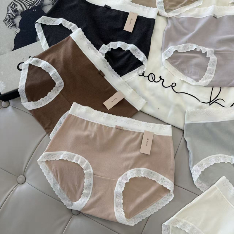 Moteriški bokseriai megztame audinyje su fliso viduje, vidurio juosta, vienalytė spalva, regeneruotos celulozės pluoštas, 100% medvilnė, šilta ir kvėpuojanti ruduo ir žiemai