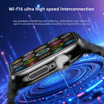 Little Sumi Smartwatch cu ecran AMOLED, cadran pătrat, carcasă din fibră de carbon, NFC și autonomie a bateriei sub 7 zile