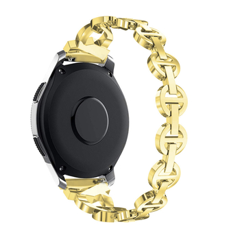 Λουρί smartwatch από κράμα με διαμάντια, διακοσμημένο με διαμάντια, πλάτος συνδέσμου 12 mm, μοντέρνο στυλ, συμβατό με Samsung, Apple, Garmin, Huawei, Fitbit, Casio