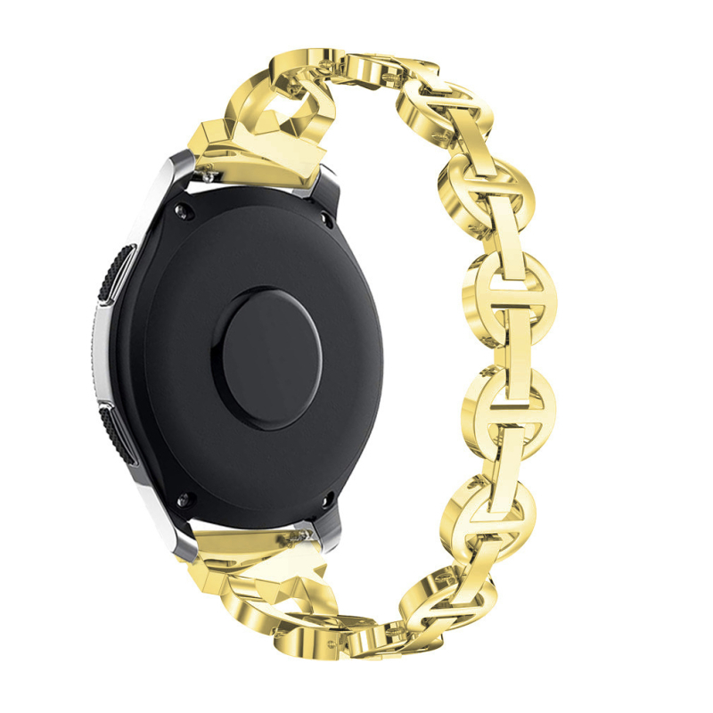 Λουρί smartwatch από κράμα με διαμάντια, διακοσμημένο με διαμάντια, πλάτος συνδέσμου 12 mm, μοντέρνο στυλ, συμβατό με Samsung, Apple, Garmin, Huawei, Fitbit, Casio