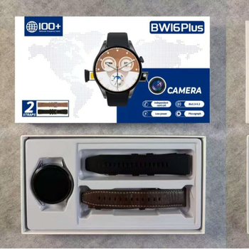 Pametni sat s Bluetooth pozivima i ugrađenom kamerom, praćenje srčanog ritma, mjerenje krvnog tlaka i praćenje sna