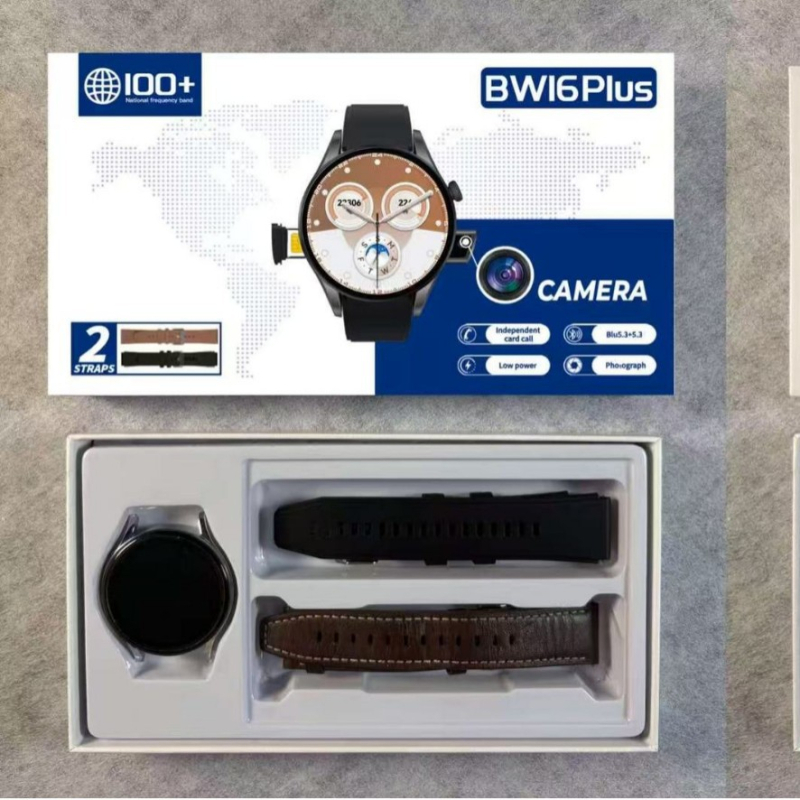 Pametni sat s Bluetooth pozivima i ugrađenom kamerom, praćenje srčanog ritma, mjerenje krvnog tlaka i praćenje sna