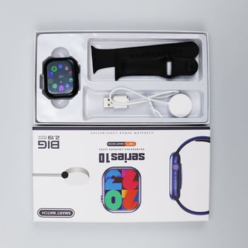 Smartwatch cu numărătoare de pași, monitorizare ritm cardiac și tensiune arterială, apeluri Bluetooth, monitorizare somn • compatibil cu iOS