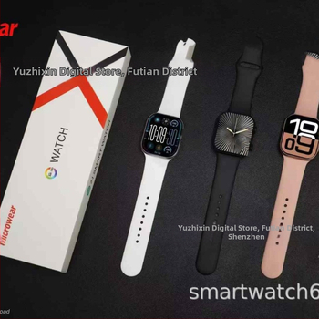 Microwear S10 cezhraničné inteligentné hodinky — W10, W10P, W10Pmini, S10, S10P — krokomer, monitorovanie srdcového rytmu, Bluetooth, bezdrôtové nabíjanie, kompatibilný s iOS