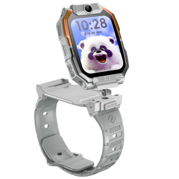 4G vaikų išmanusis laikrodis su dviem kameromis, kaklo nešiojimo dizainas, Android suderinamas, vandeniui atsparus plaukiojimui