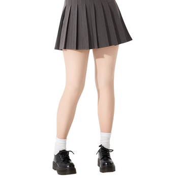 Colanți cu căptușeală pentru Plus Size, efect picioare goale, nailon, ridicare fese, invizibil, cald, gros