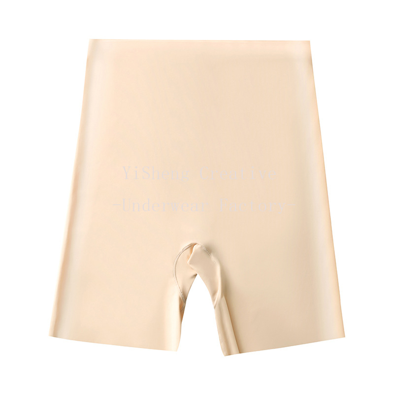 Moterų saugumo kelnaitės su aukštu juosmeniu, pakelia klubus ir pilvo kontrolei; pagrindinis audinys nailonas 85%, kirkšnies pamušalas 100% medvilnė