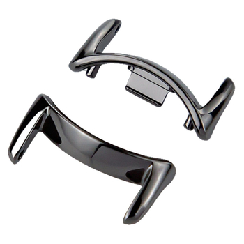 Conector din aliaj de zinc pentru curea Xiaomi Mi Band 10/8/9, construcție metalică, interfata 12/14 mm, închizătoare cu apăsare, stil minimalist