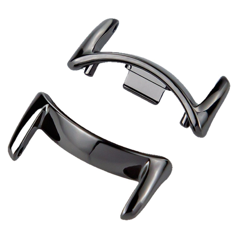 Conector din aliaj de zinc pentru curea Xiaomi Mi Band 10/8/9, construcție metalică, interfata 12/14 mm, închizătoare cu apăsare, stil minimalist