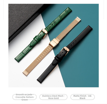 Sieviešu Lola Rose pulksteņa siksna no īstas ādas ar Milanēzes režģi, iepakojums 50 gab., izcelsme Guangdong, pavasaris 2020