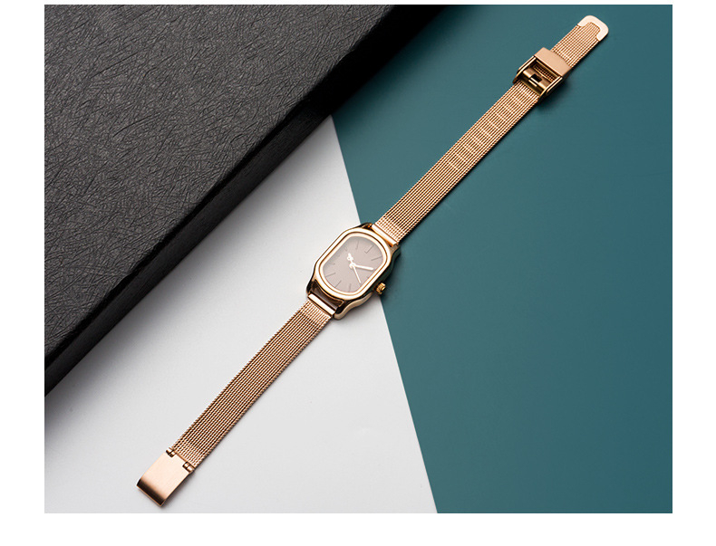 Sieviešu Lola Rose pulksteņa siksna no īstas ādas ar Milanēzes režģi, iepakojums 50 gab., izcelsme Guangdong, pavasaris 2020