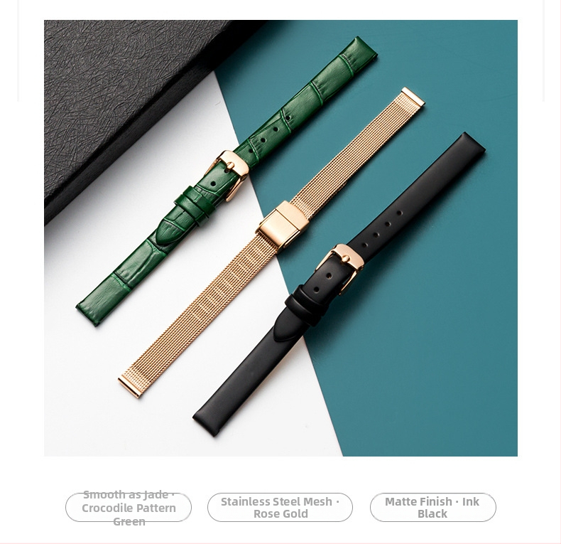 Náhradný kožený náramok Lola Rose pre ženy s milánskou sieťkou, balenie 50 kusov, pôvod Guangdong, jar 2020