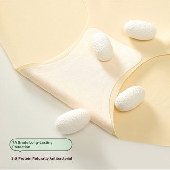 Moteriškos kelnaitės iš ice silk, antibakterinės, greitai džiūstančios, gaktos įdėklas iš medvilnės, pagrindinis audinys – nailonas