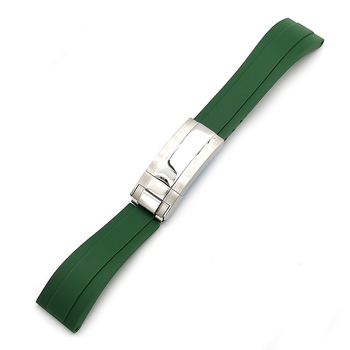 Be žymės universali TPU laikrodžio dirželis Submariner Oyster stiliui, su tiesia lug jungtimi, lengvas prabangos stilius, 2023 metų žiema