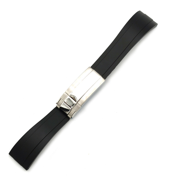 Be žymės universali TPU laikrodžio dirželis Submariner Oyster stiliui, su tiesia lug jungtimi, lengvas prabangos stilius, 2023 metų žiema