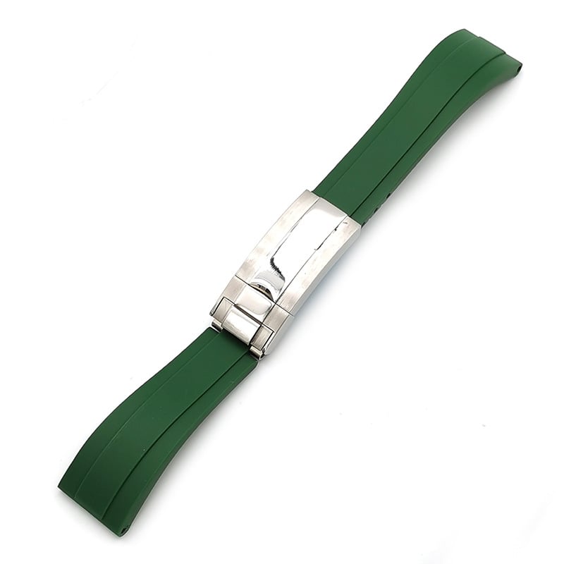 Be žymės universali TPU laikrodžio dirželis Submariner Oyster stiliui, su tiesia lug jungtimi, lengvas prabangos stilius, 2023 metų žiema