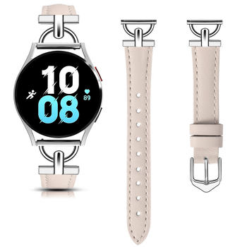 Odinė juosta Samsung Galaxy Watch7, sagtis su adata, apie 16 g, madingas stilius