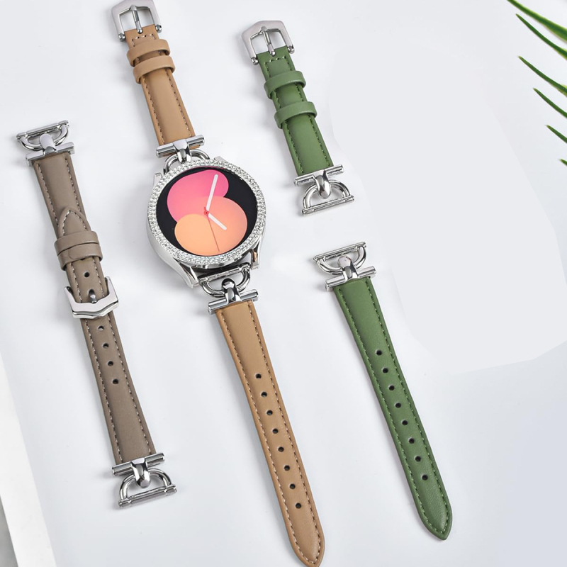 Odinė juosta Samsung Galaxy Watch7, sagtis su adata, apie 16 g, madingas stilius