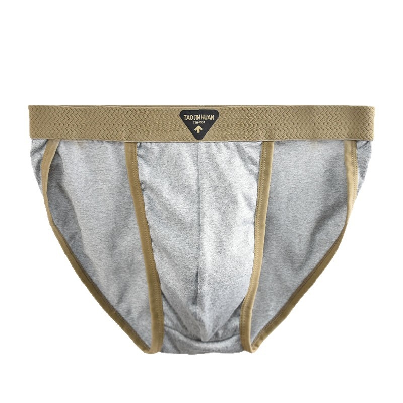 Muške gaćice s žakard uz visokim krojem, prozračne, antibakterijske, retro stil