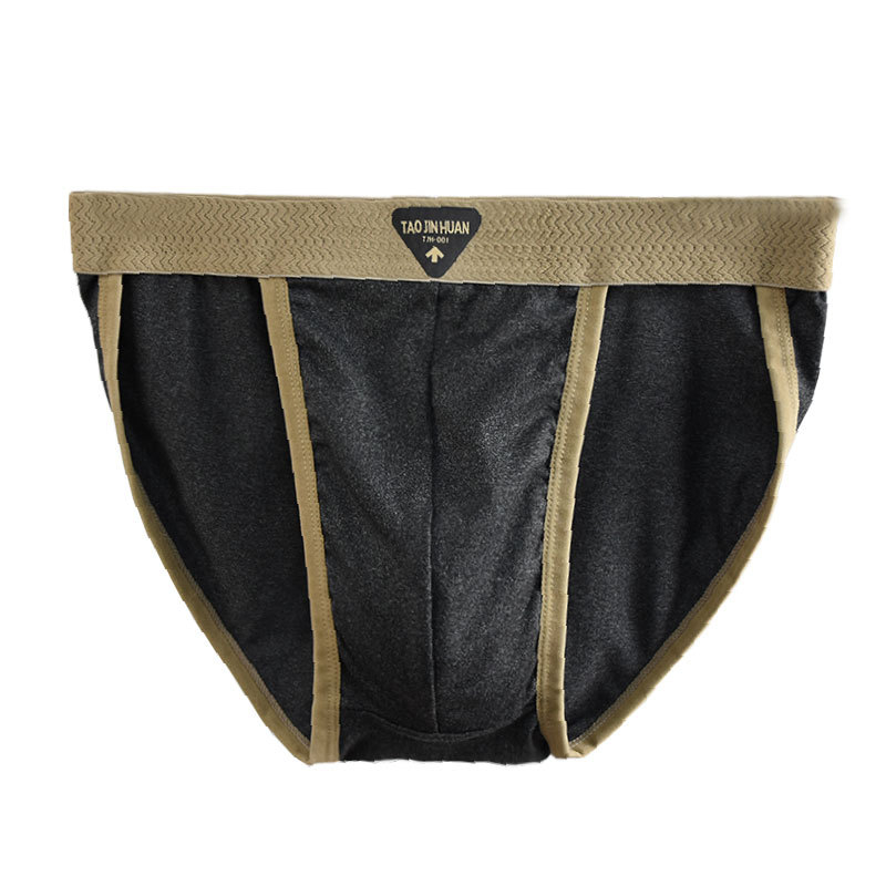 Muške gaćice s žakard uz visokim krojem, prozračne, antibakterijske, retro stil