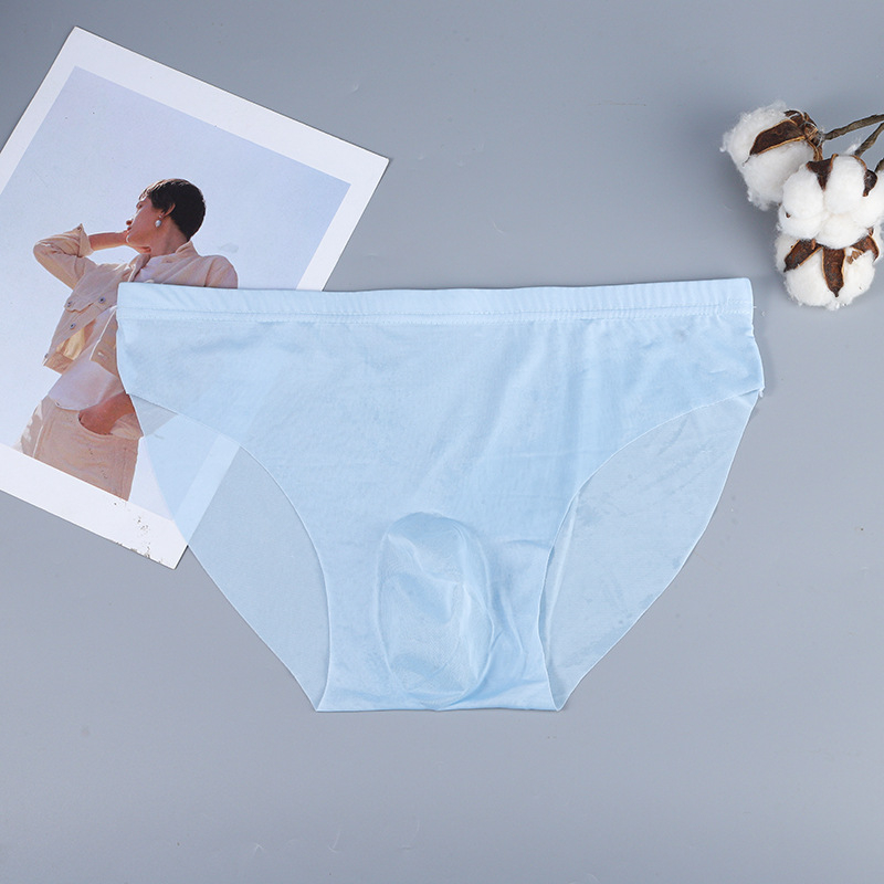 Muške bezšivne gaćice od Ice Silk, ultra tanke, brzo sušeće, prozračne, za ljeto