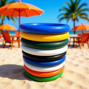 Gyermekeknek szóló függő gimnasztikai gyűrű, PE anyagból, sport modell, alkalmas gimnasztikára és edzésre