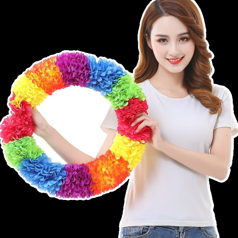 Ръчно държана гирлянда за спортно откриване и танцово представление в детска градина – телена гирлянда