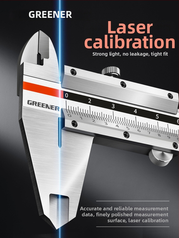 Greener vernier tolómérő digitális kijelzővel, nagy pontosságú, ipari kivitel, háztartási használatra