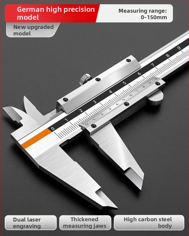 Greener vernier tolómérő digitális kijelzővel, nagy pontosságú, ipari kivitel, háztartási használatra