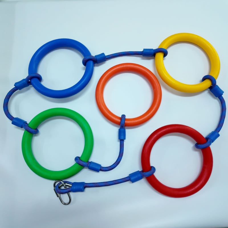 Gimnastikos žiedas, PE medžiaga, vidaus naudojimui, gimnastika.