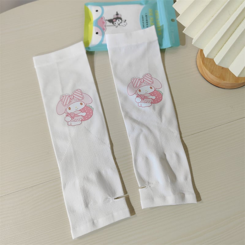 Dječje UV zaštitne rukave – od najlona, ice-silk tekstura, prozračne, sladak stil