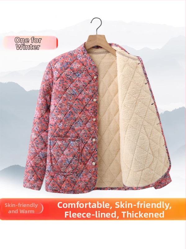 Ženský zimný kabát z bavlny s výplňou, V golier, štíhly pásový strih, hrubá výplň, bežná dĺžka