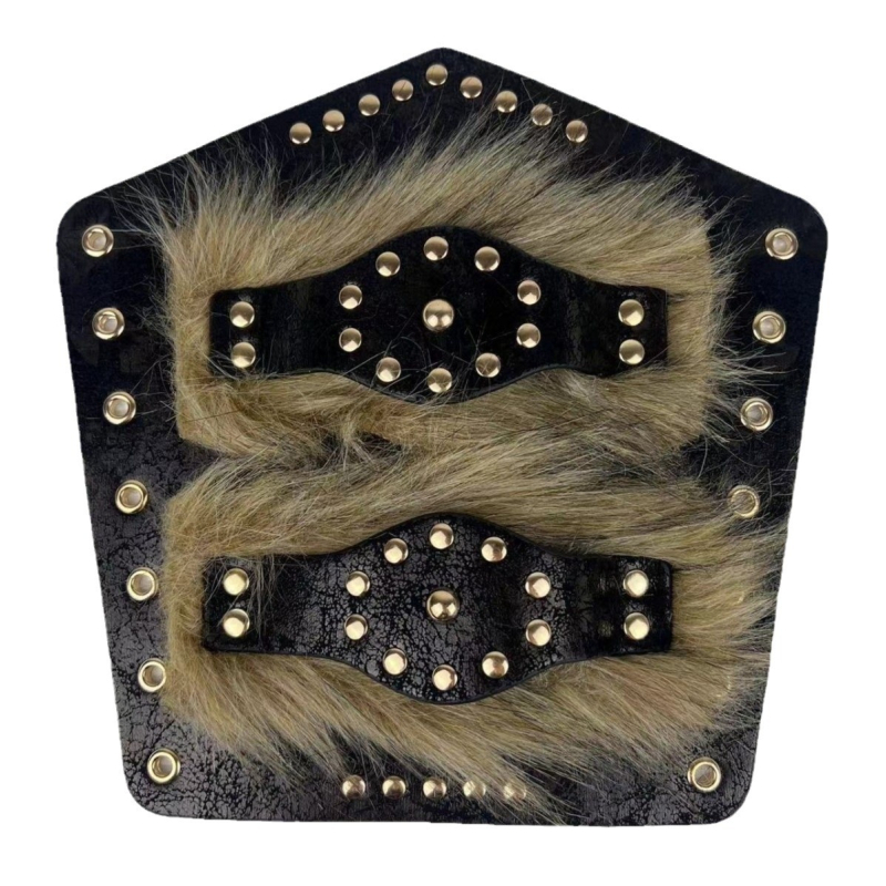 Μεσαιωνικός βραχίωνας με ρεβίτ για cosplay και σκηνικές ερμηνείες ιππότης, PU υλικό, βάρος 0,2 kg, για ενήλικες, κυκλοφόρησε το καλοκαίρι του 2024