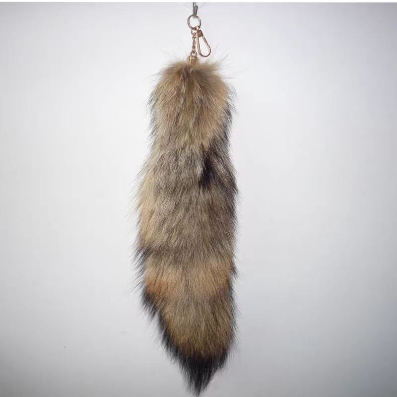 Xuanjiang κρεμαστό με ουρά από ψεύτικη γούνα για τσάντες, κλειδιά, παπούτσια και καπέλα – για παιδιά, φθινόπωρο 2024