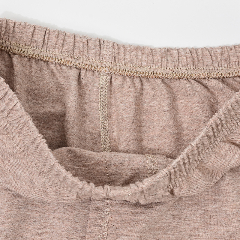 Paauglų medvilnės-stretch termo apatinių komplektas — kvėpuojantis, elastingas, vidutinio šilumos lygio; audinys 181–200 g/m², 95% medvilnė su medvilniniu pamušalu, vienos sluoksnio