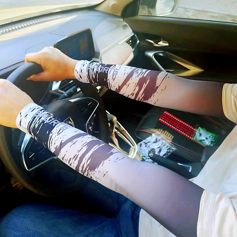 Ice Silk nadlaktni rukavi s UV zaštitom, za muškarce i žene, ljeto, vožnja i biciklizam, udoban kroj