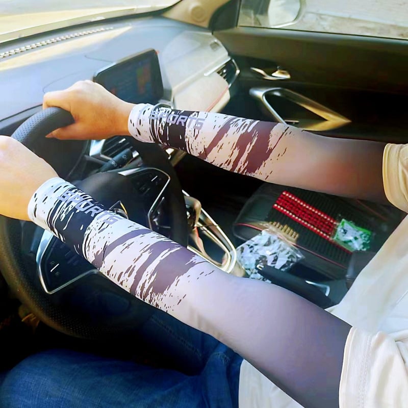 Ice Silk nadlaktni rukavi s UV zaštitom, za muškarce i žene, ljeto, vožnja i biciklizam, udoban kroj