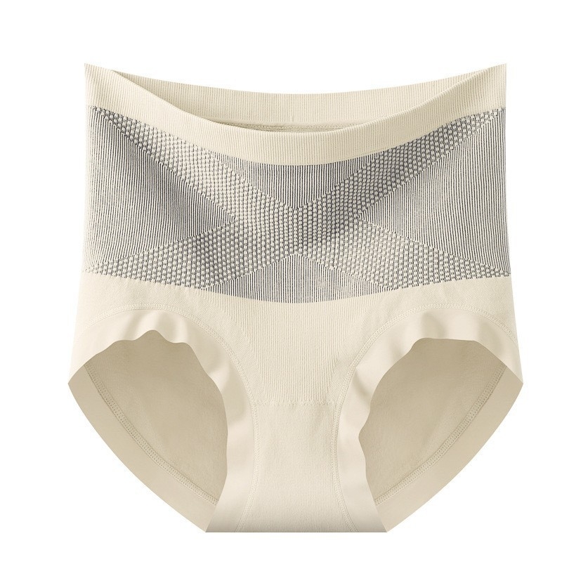 Moteriškos formuojančios kelnaitės su aukštu liemeniu, be matomų linijų, sėdmenų pakėlimas, pilvo kontrolė, medvilnės įdėklas