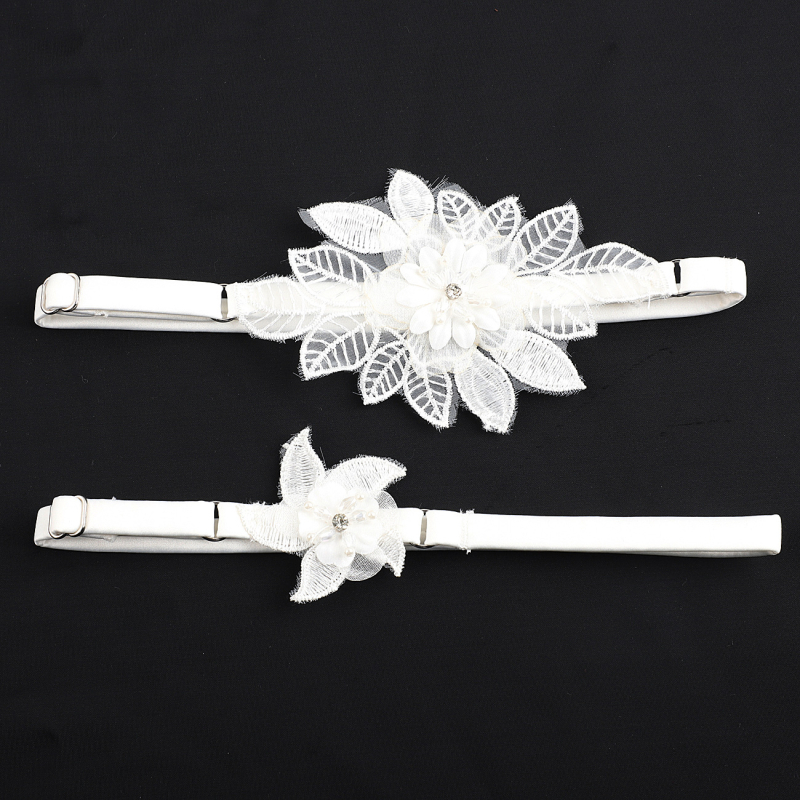 Σετ δύο τεμαχίων για γάμο: βραχιόλι αστραγάλου για νύφες – sexy εσωρούχων αξεσουάρ, σε απόθεμα, καλοκαίρι 2025