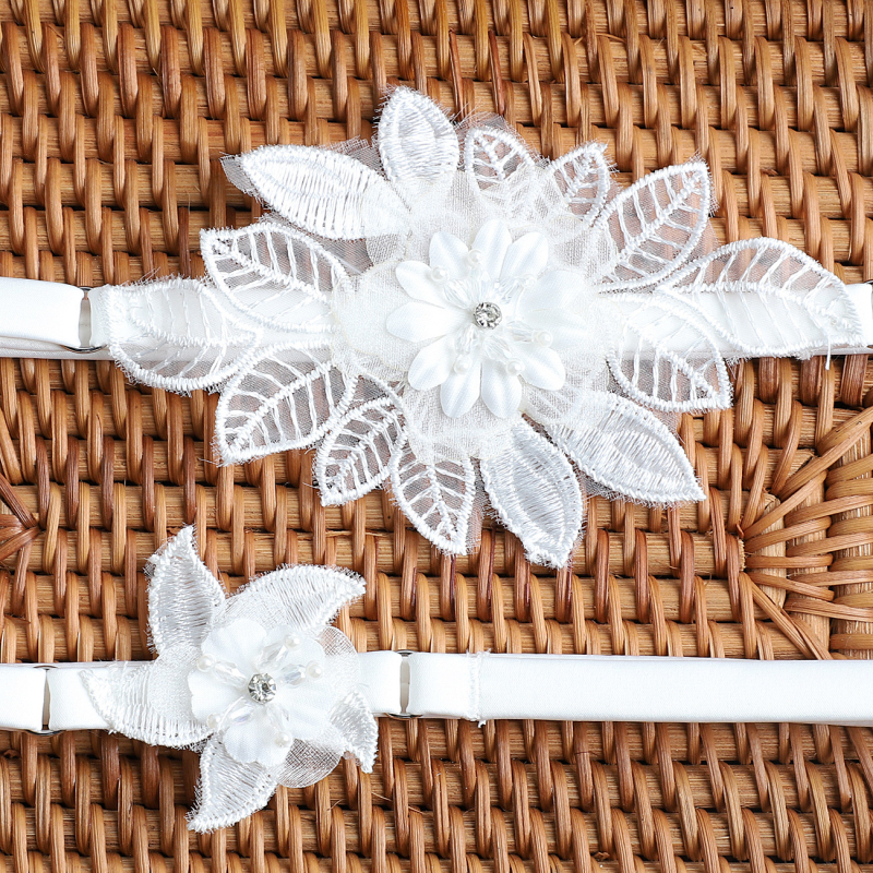 Σετ δύο τεμαχίων για γάμο: βραχιόλι αστραγάλου για νύφες – sexy εσωρούχων αξεσουάρ, σε απόθεμα, καλοκαίρι 2025