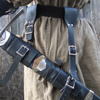 Σετ Ξιφών PU Δέρμα για Ενήλικες — Αξεσουάρ Σκηνικού Κοστουμιού Ευρωπαϊκού Μεσαιωνικού-Αναγεννησιακού Στυλ, Έκδοση Χειμώνας 2022