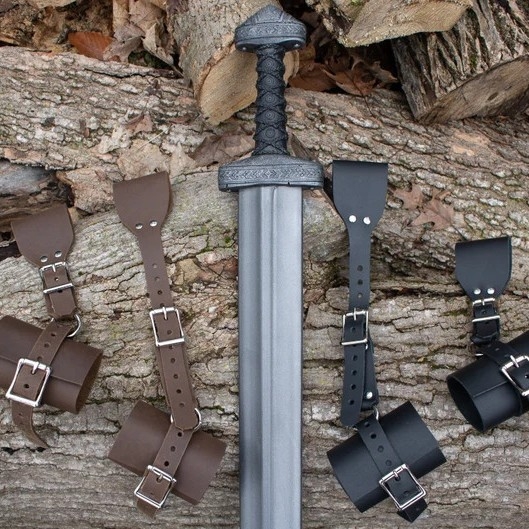 Σετ Ξιφών PU Δέρμα για Ενήλικες — Αξεσουάρ Σκηνικού Κοστουμιού Ευρωπαϊκού Μεσαιωνικού-Αναγεννησιακού Στυλ, Έκδοση Χειμώνας 2022