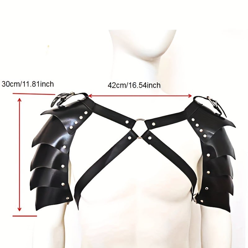 Μεσαιωνική θωράκιση ώμου για Halloween cosplay, Viking πανοπλία για κουστούμι πειρατή, Μάρκα Other, Ενήλικοι, Άνοιξη 2025