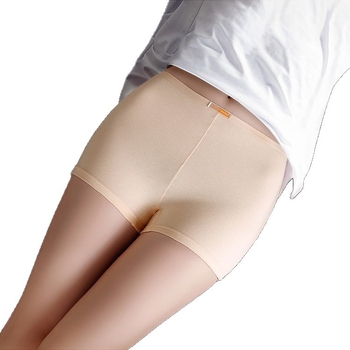 Moteriški medvilniniai bokseriai su vidutine talija, be siūlių, pavasariui