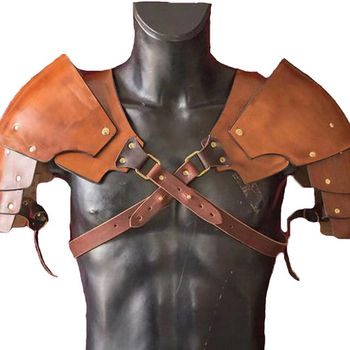 Srednjovjekovni oklopni pojas s koricama za mač i zaštitnikom za ruku – rekvizite kostima Viking Renesansa za muškarce, Noć vještica
