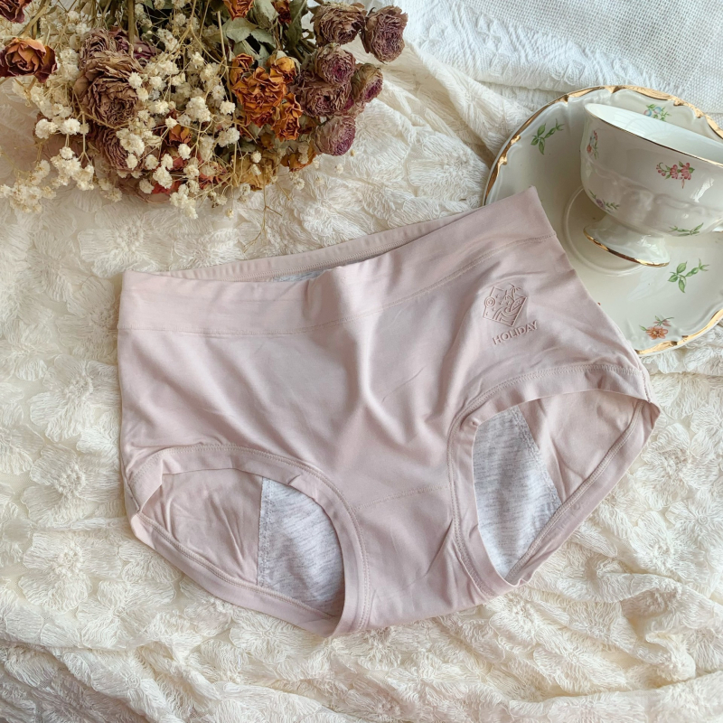 Apatiniai menstruacijoms iš modalinio audinio, vidutinio liemens, nepraleidžiantys skysčių